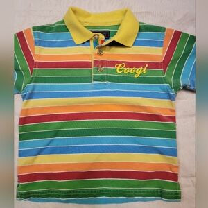 Boys Vintage Coogi Colorful Polo 24m